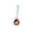 D, variant on Creative Stainless Steel Guitar Shaped Coffee Spoon with Titanium Plating for Stirring Tea and Dessert Multicolor