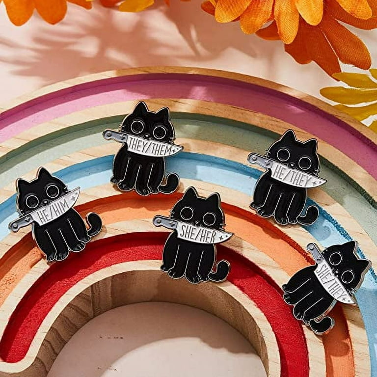 Sweet Funny Cat Bundle - Set of 6 Enamel Pins - On Sale - Free Shipping –  Shop WePins