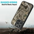 thumbnail image 5 of Cover with Clip for iPhone 15 Pro Max, Nakedcellphone Tough Hybrid Phone Cover [with Kickstand] and Belt Hip Holster [Secure Anchors], 5 of 10