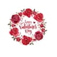 thumbnail image 2 of Calcomanías de pared para San Valentín | Vinilos removibles para pared, ventana y espejo | Decoración romántica para fiestas de aniversario, sala y dormitorio, 2 of 7