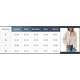thumbnail image 5 of Langwyqu Women Long Sleeve Fuzzy Casual Zip Up Coat Pocket, 5 of 5