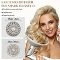 thumbnail image 2 of AFDD Large Diffuser Attachment Compatible with Shark FlexStyle Upgraded Bigger Diffuser Nozzle for Dryer Faster and Define Wavy Curly Coily Hair, 2 of 8