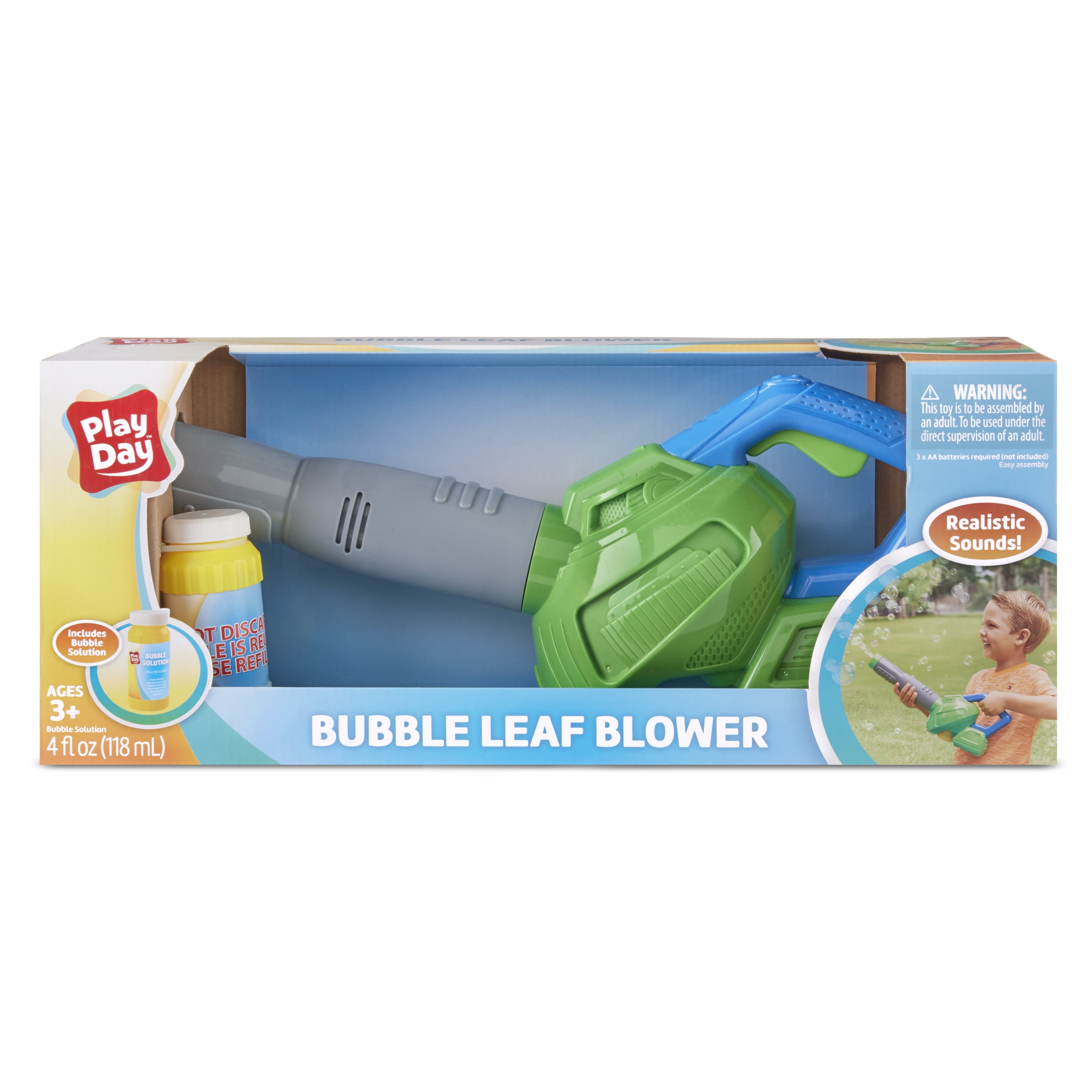play day bubble leaf blower