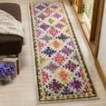 thumbnail image 2 of SAFAVIEH Monaco Sally Geometric Runner Rug, Ivory/Multi, 2'2" x 8', 2 of 5
