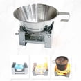 thumbnail image 4 of Caldera portátil plegable para utensilios de cocina para acampar con asa para té aire Sharpla Tazas medidoras para exteriores, 4 of 5
