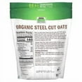 thumbnail image 2 of Now Foods, Real Food, Organic Steel Cut Oats, 2 lbs (907 g), 2 of 2
