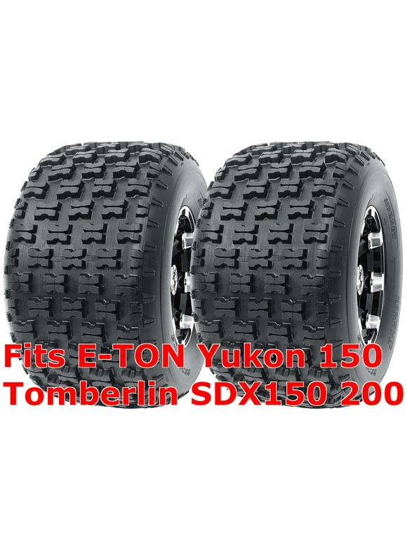Set 2 WANDA Sport ATV Tires 22x10-10 E-TON Yukon 150 Tomberlin SDX150 200 Rear
