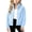 01-Light Blue, variant on Posijego Kids Girls Boys Fleece Jackets Full Zip Casual Coats Spring Fall Sherpa Outerwear for Toddler