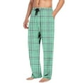 thumbnail image 5 of purcolt Mens Pajama Pants Soft Pjs Plaid Sleep Pants Lounge Bottoms with Pockets & Elastic Waist Sleepwear for Men, 5 of 9