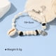 thumbnail image 4 of Granjero Gordo Pulsera de estrella de mar y tortuga marina, pulsera colorida, joyería de playa de verano, roja, 4 of 5