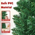 thumbnail image 4 of Favory 9ft Pencil Christmas Tree, Unlit Artificial Slim Xmas Tree with PVC Branch Tips, Foldable Sturdy Metal Stand, for Home, Office, School, Shop Decoration, 4 of 10