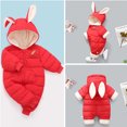 thumbnail image 2 of Vedolay Baby Boys Coat Hooded Coat Winter and Fall Outerwear Jacket Red,73, 2 of 5