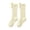 hwj# Yellow272, variant on Huowey Socks For Girls Cute Cartoon Animal Pattern Solid Color Knee High Socks Soft Breathable Comfortable Soft Lace Classic School Unifor Stockings,Light Green,1-3 Years