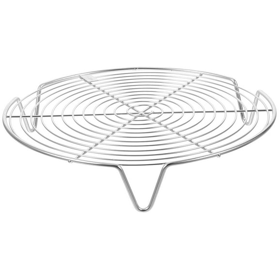 Worgeous Food Steaming Rack Steamer Stand Silver 1Set 8.45x8.45in