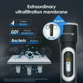 Waterdrop TSU 0,01um Ultra-filtrering Under Diskbu00e4nken Vattenfilter System, 3-stegs Hu00f6g Kapacitet, USA Teknik, Smart Panel, Inget Avfallsvatten, 2 U00e5rs Livstid Waterdrop TSU 0,01um Ultra-filtrering Under Diskbu00e4nken Vattenfilter System, 3-stegs Hu00f6g Kapacitet, USA Teknik, Smart Panel, Inget Avfallsvatten, 2 U00e5rs Livstid