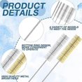 thumbnail image 3 of Drinking Straw Cleaner Brush Kit 5 Sizes 20-Piece 12" Pipe Cleaner Brushes, 3 of 5