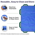 thumbnail image 5 of DYUES 48 X 40" Positioning Bed Pad with Handles,Reusable & Washable Draw Sheets for Home & Hospital Use ,for Elderly & Bed Ridden Patients, 5 of 8