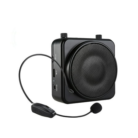22W Portable Wireless Bluetooth 2200mA Voice Booster Amplifier Speaker Headset Microphone