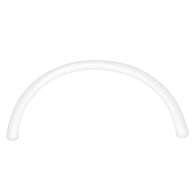 Tubo de plástico transparente, 1.26 pulgadas (32 mm) ID 1.5 pulgadas (38 mm) OD, tubo de 3 pies (1 m) de longitud, tubo de vinilo para jardín