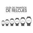 thumbnail image 4 of Bulova 96A28 Corporate Collection Mens Black Leather Strap Watch, Silver, 4 of 4