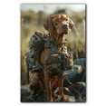 thumbnail image 3 of Vizsla Wall Art Soilder Dog Posters - Vizsla Dog Canvas Wall Art For Bedroom Decor - Gifts For Men - Gifts For Men, 3 of 6