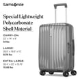 thumbnail image 3 of Maleta de Cabina Rígida Samsonite UpLIFT Plateada Shimmy, 3 of 7