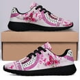 thumbnail image 3 of In October We Wear Pink Breast Cancer Awareness Shoes Sneakers for Women Men Black Size 10, 3 of 7