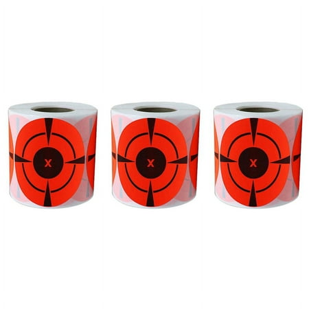 Target Stickers (Qty 375Pcs 3 Inch) Self Adhesive Targets for Hunting Targets
