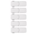thumbnail image 5 of Cerraduras de seguridad para niños yuxing 5 uds para gabinete cajón y refrigerador, 5 of 5