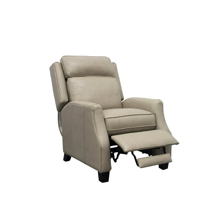 Rodrick 29.5 Wide Genuine Leather Manual Club Recliner Overall