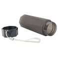 thumbnail image 2 of Botella de agua deportiva irrompible de 380 ml, color negro, a prueba de fugas, portátil y apta para viajes, para aventuras al aire libre, 2 of 8