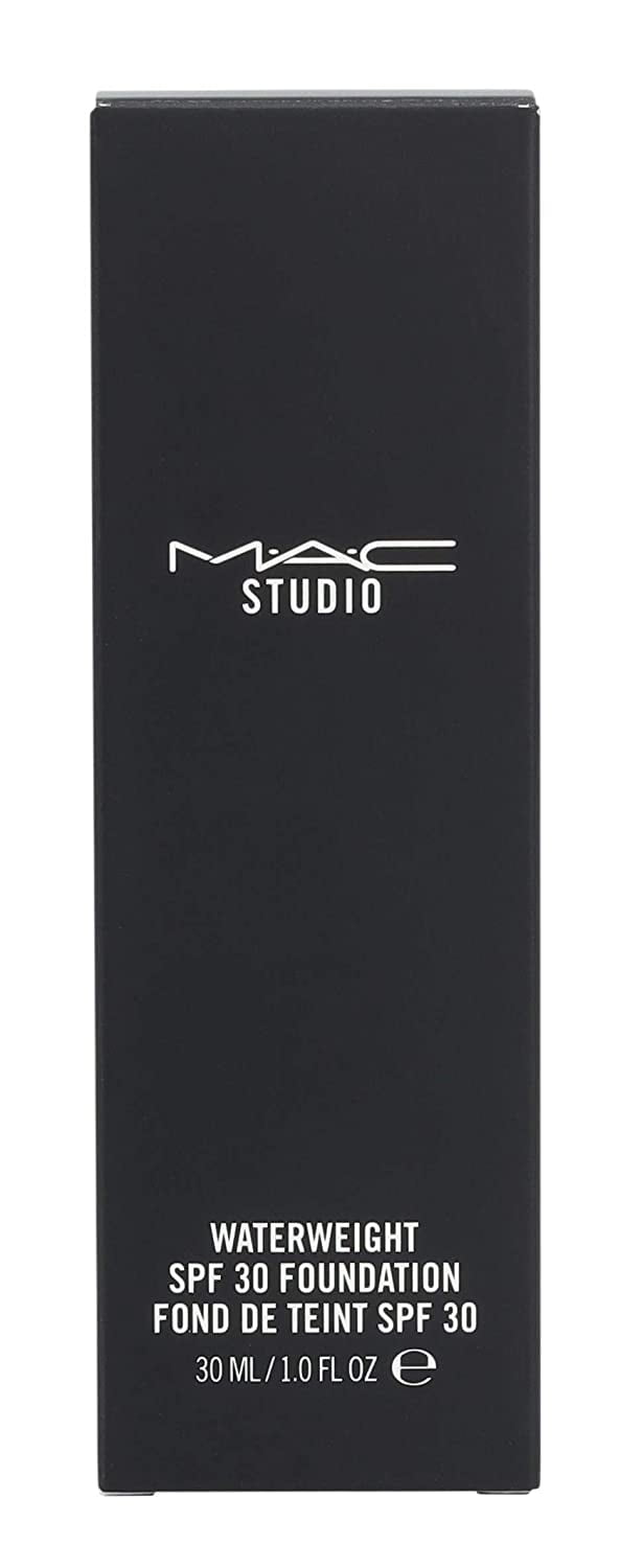 MAC COSMETICS STUDIO FOUNDATION 1.0 OZ NC44 MAC COSMETICS/STUDIO WATERWEIGHT SPF 30 FOUNDATION NC44 1 OZ (30 ML) LIGHT WITH GOLDEN UNDERTONE FOR LIGHT SKIN