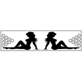 thumbnail image 5 of 8-Foot Professional Beer Pong Table w/ Cup Holes - Trucker Girl Edition, 5 of 6