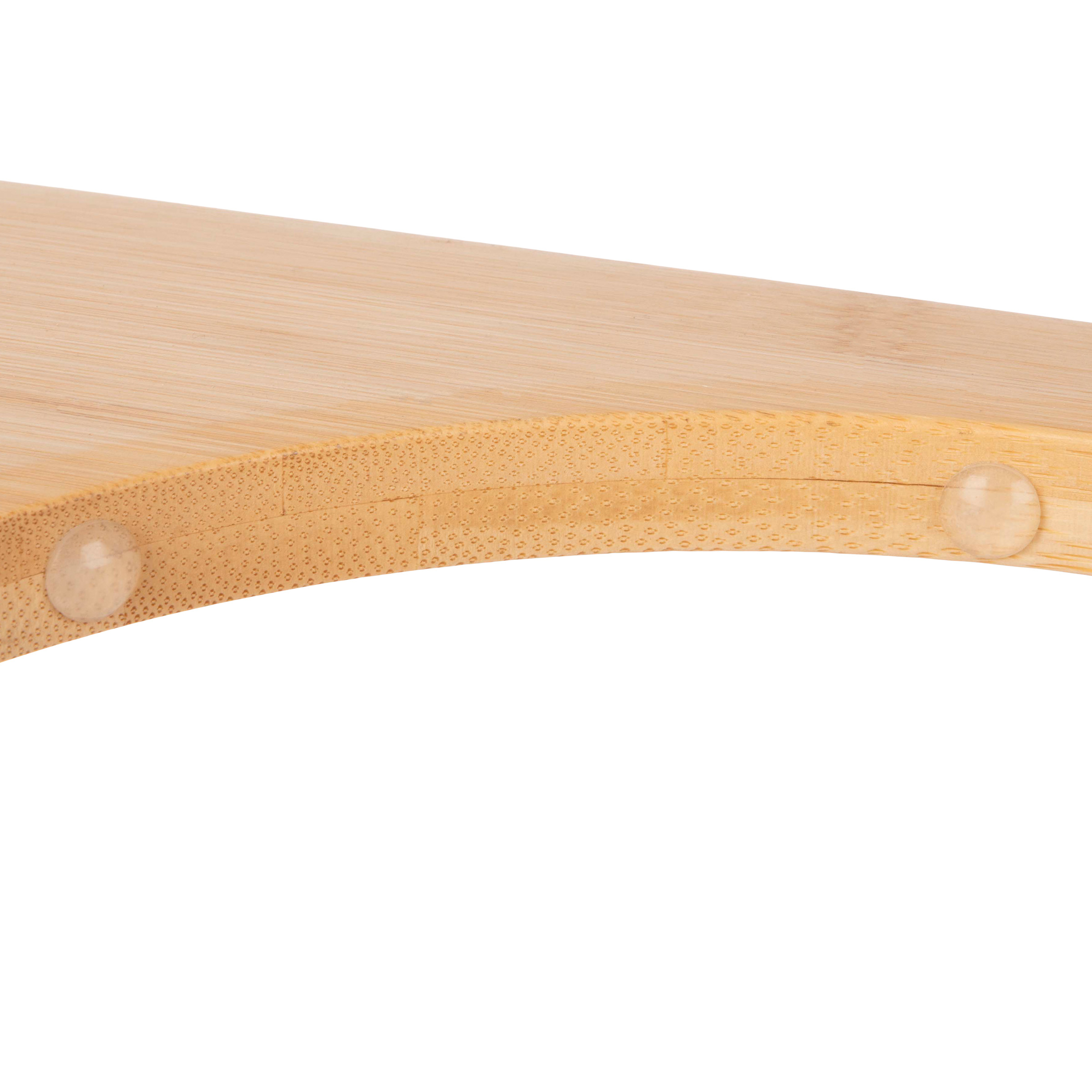PETMAKER Elevated Dog Bowls with 10-Inch Tall Bamboo Raised Stand