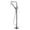 Brushed Nickel, variant on sumerain Freestanding Bathtub Faucet with Hand Shower, Floor Mount Tub Faucet Brass Single Handle High Flow Chrome