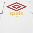 thumbnail image 2 of Umbro Mens Spain Diamond Logo T Shirt (White, S-XXXL), 2 of 4