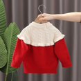 thumbnail image 5 of Godderr Toddler Baby Girls Sweet Sweater Newborn Knit Pullover Sweater Shirts Tops Fall Winter Outwear for 9M-6Y, 5 of 5