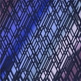 thumbnail image 1 of Ahgly Company Indoor Square Patterned Night Blue Area Rugs, 4' Square, 1 of 6