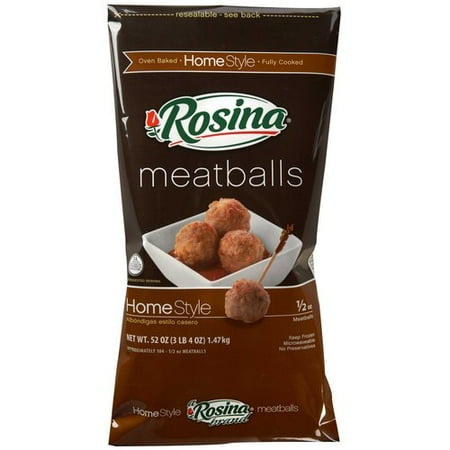 Rosina HomeStyle Meatballs, 52 oz