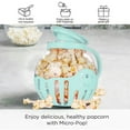 thumbnail image 4 of Popper De Palomitas De Maíz Para Microondas De Vidrio, Tarro De Palomitas De Maíz Para Microondas De Boca Ancha Para Fiesta De Juegos De Cine, 4 of 7