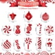 thumbnail image 2 of 26 piezas de adornos navideños para el techo, adornos navideños colgantes con forma de espiral, adornos navideños para el techo, adornos navideños para el techo, 2 of 4