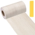 thumbnail image 1 of Cinta de reparación de grano de madera autoadhesiva Uxcell con raspador para muebles Álamo Blanco 4"x33', 1 of 7