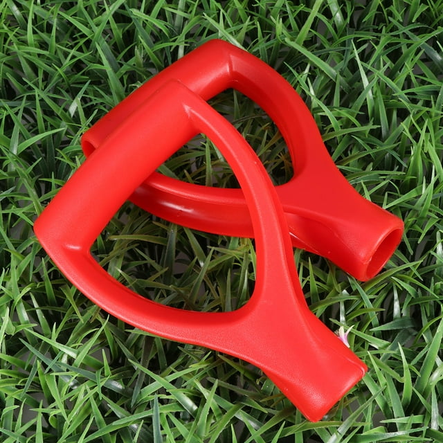 WEUVEB 3 Pcs Poignée de Pelle Rouge Durable Facile à Tenir pour Remplacements d'Outils de Chasse-Neige et de Jardin