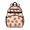 Strawberry and Flower Pink Pattern, variant on Strawberry and Dot Pink Pattern Cute School Backpack Bag for School with Padded Back and Adjustable Shoulder Straps 15.25"x11.5"x5.25"
