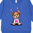 thumbnail image 3 of Inktastic Love Bug Yorkie Toddler Sweatshirt, 3 of 4