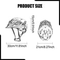 thumbnail image 7 of yotijay Adult Bike Helmet Air Vents Sporting Helmet for Cycling Road Bike Skateboard Blue, 7 of 7
