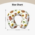 thumbnail image 5 of Disketp Rustic Western Charm Travel Pillow Memory Foam Neck Pillow Support Pillow for Camping, Sleeping Rest Cushion Airplane Pillow, 5 of 8