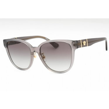 Versace 0VE4460D 540611 Women's Opal Grey Cat Eye Frame Sunglasses
