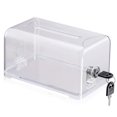 thumbnail image 1 of Polmart Clear Suggestion/Business Card/Drawing Box with Lock, 1 of 5