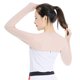 thumbnail image 4 of Mangas de compresión para el sol, protección UV, enfriamiento para hombres y mujeres, bloqueador solar de verano, ciclismo, conducción, golf, carrera, gris, L, 4 of 6